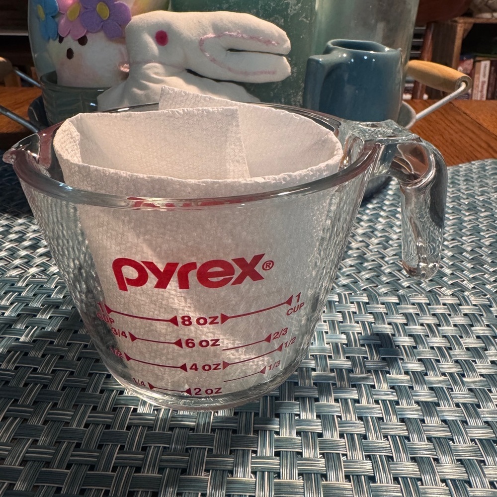 Vintage PYREX GLASS 1 CUP MEASURING CUP - Picture 2 of 4